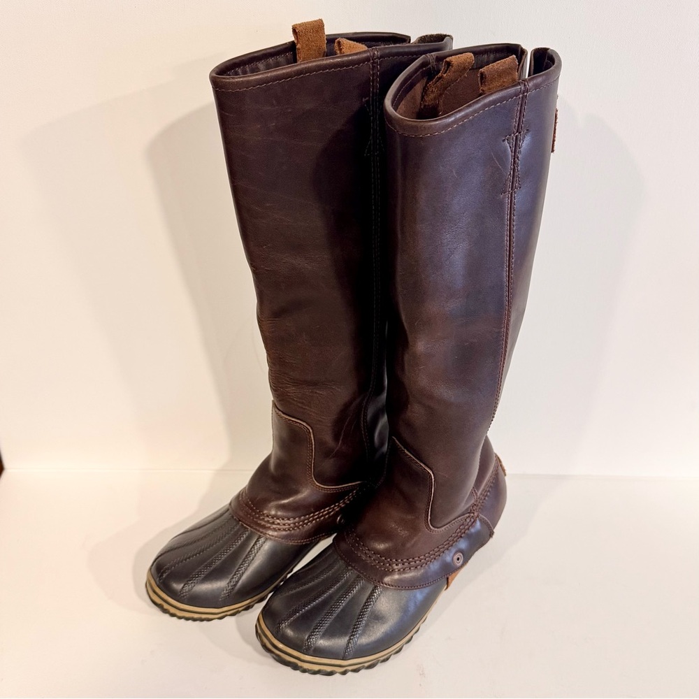 Sorel Slimpack Tall Riding Equestrian Boots - Picture 6 of 13